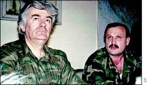 Radovan Karadzic and Milan Martic
