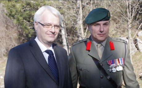 Ivo Josipovic and Mark Nicholas Gray  Photo: tportal.hr