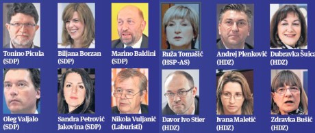 July 2013 EU Parliament representatives for Croatia   Photo Pixsell