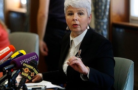 Jadranka Kosor    Photo: Ranko Suvar/ Cropix