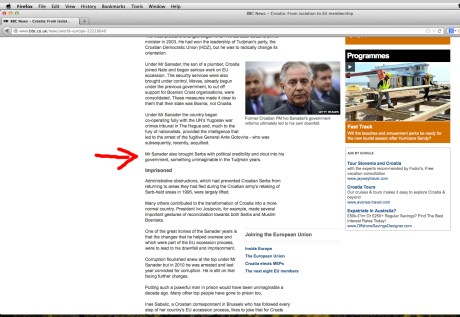 Tim Judah BBC article edited version 26 April 2013