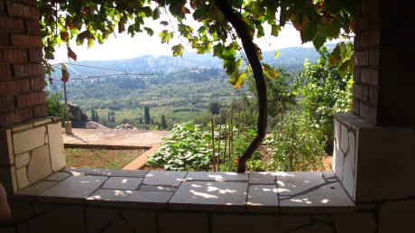 A view from the house I was born in Island of Korcula Croatia