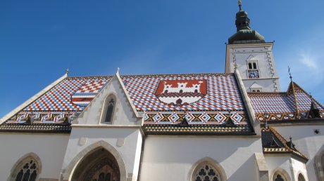 St Marl's church Zagreb Croatia