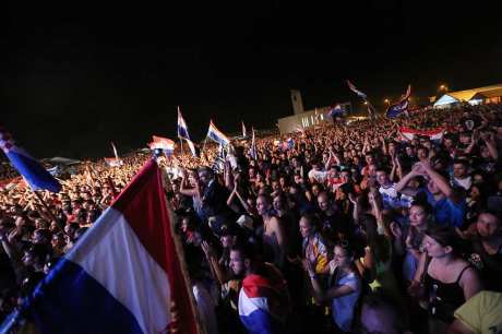 Cavoglave Croatia Victory Day 2013 Photo: index.hr