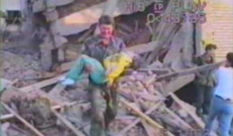 Croatia Slkavonski Brod - 1992 Yugoslav Army planes' indiscriminate bombing  