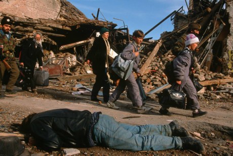 Croatia Vukovar 1991 - amidst death and destruction Photo: Christopher Morris