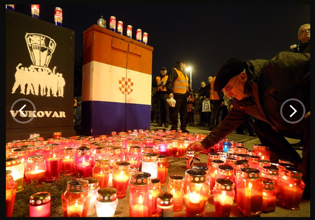 Zagreb remembers Vukovar - Nov 2013 Photo: Goran Stanzl/Pixsell