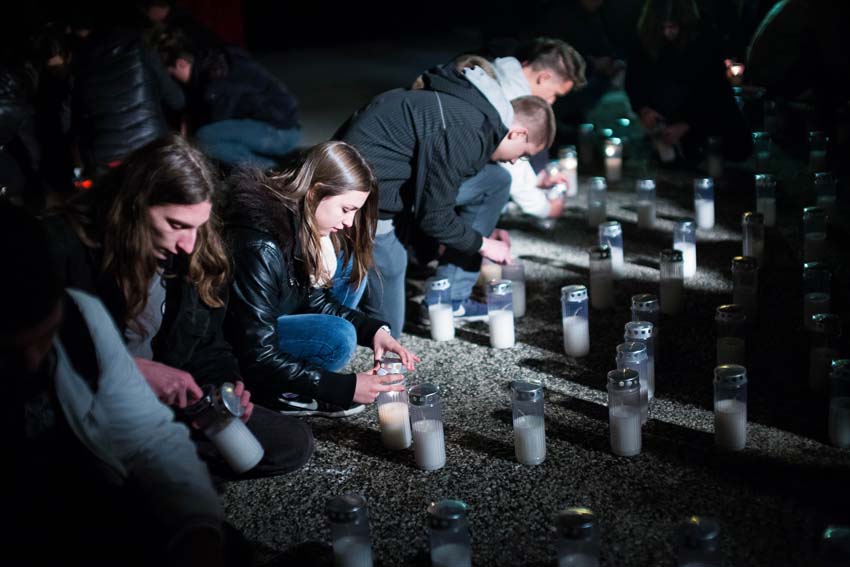 Remembering Vukovar in Zagreb - November 2013 Photo: Ivan Klindic/Cropix