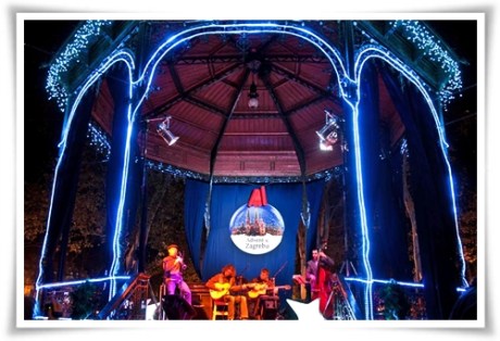 Advent in Zrinjevac Park, Zagreb, Croatia