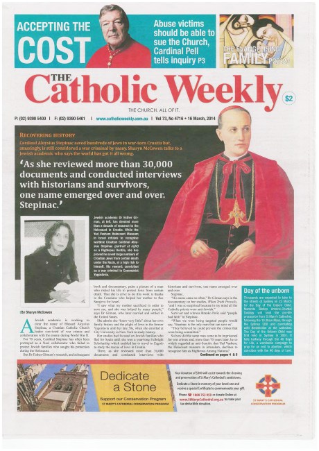 Catholic Weekly 16 March 2014_Page_1