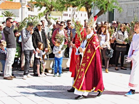 Palm Sunday 2014, Pucisce, Island of Brac, Croatia
