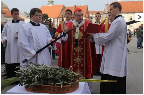 Palm Sunday 2014 Zagreb, Croatia