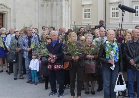 Palm Sunday 2014 Zagreb, Croatia