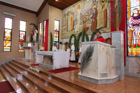 Palm Sunday 2014 - Croatian church Sydney, Australia Photo: Boka Cropress