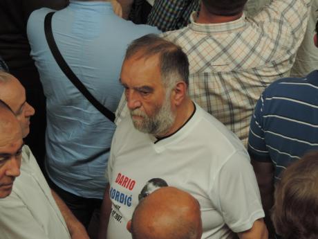 Dr Slobodan Lang at Zagreb Airport 6 June 2014 (Photo: Marija Tomislava)
