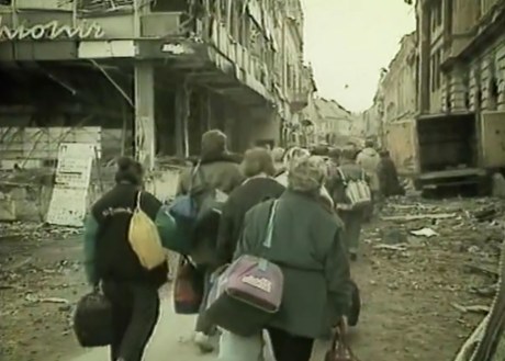 Croats forced to leave their towns  in their hundreds of thousands  by August 1995