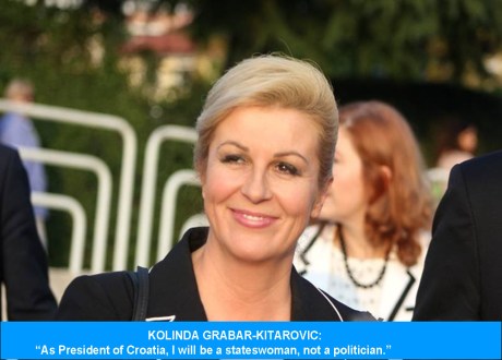 Kolinda Grabar Kitarovic Sept 2014