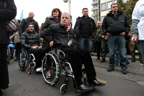 Djuro Gologoski President of 100% Croatian Military War Veterans Association Photo: Davor Puklavec//Pixsell