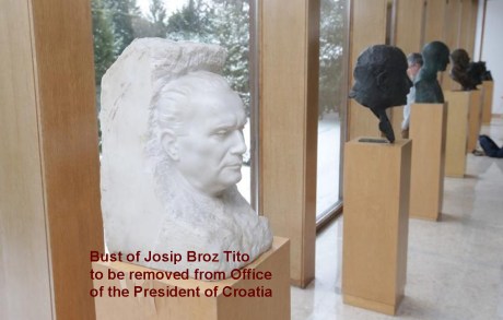 Josip Broz Tito bust copy