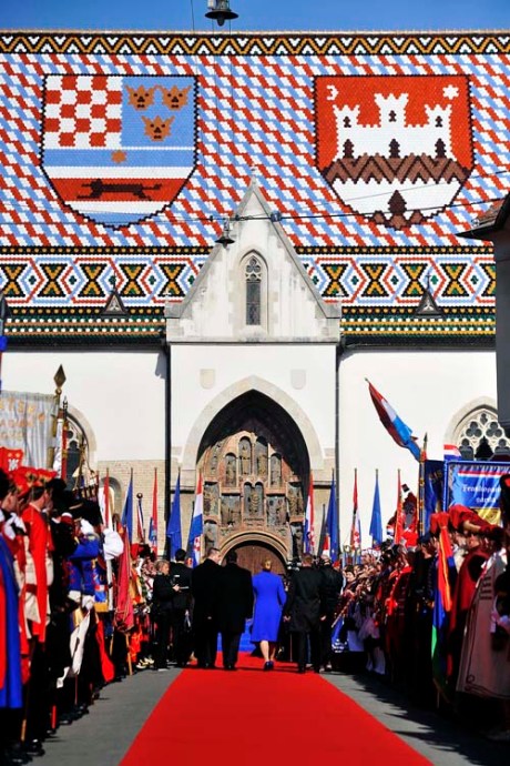 Zagreb, 15.02.2015 - Kolinda Grabar Kitarovic polozila je svecanu prisegu na mjesto predsjednice RH