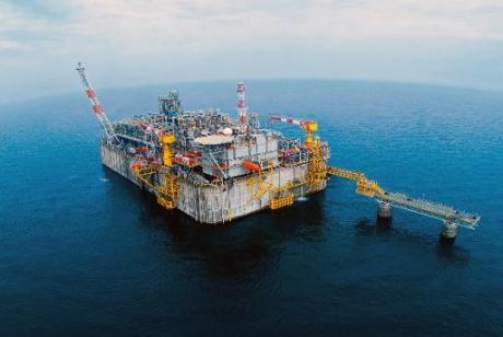 Offshore oil drilling platform