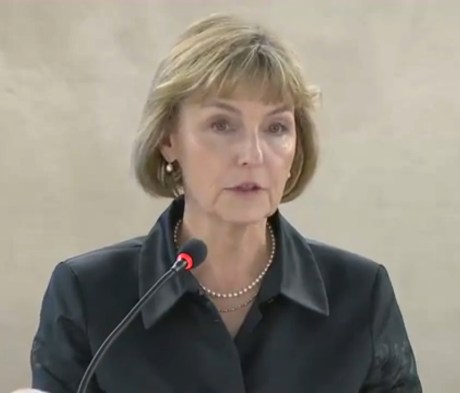 Vesna Pusic Photo: Screenshot UN WEB TV 3 March 2015