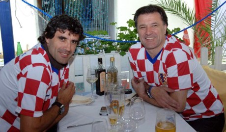 Zoran Mamic (left) and Zdravko Mamic (right) Photo: Ivica Tomic