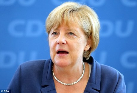 Germany's Angela Merkel