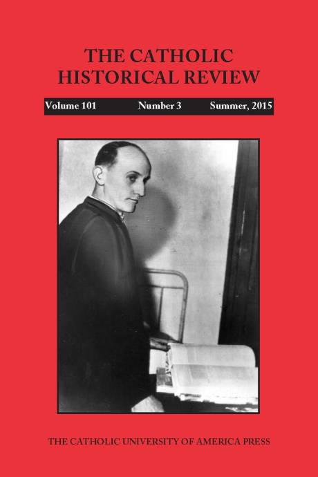 Blessed Aloysius Stepinac Front Cover Catholic Histoprical Review Summer 2015 Edition Catholic University of America Press