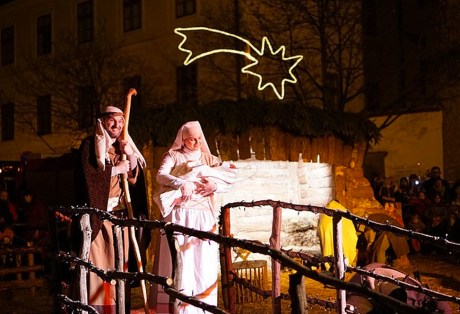 Live Nativity Zagreb Croatia 2015