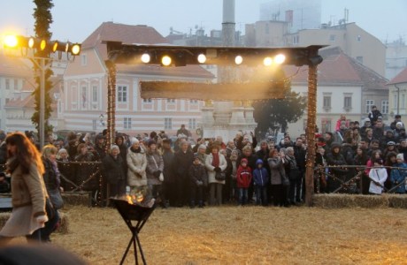Live Nativity Zagreb Croatia 2015