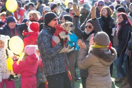 Pets and all at Fuzine Croatia New Year's Party Photo: Ne; Pavletic/Pixsell
