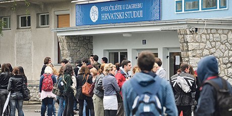 Student at the Croatian Studies Faculty Zagreb University Croatia 2014