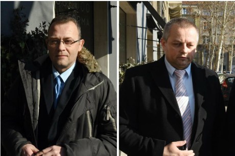 Minister Zlatko Hasanbegovic (left) Minister Mijo Crnoja (right)