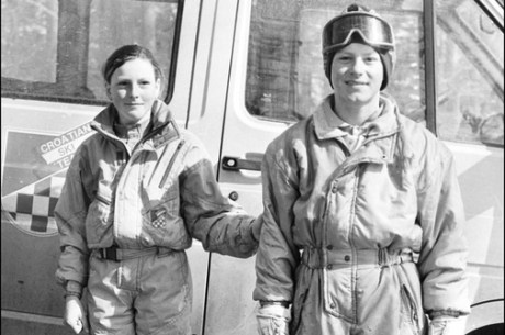 Janica and Ivica Kostelic World champions in the making Photo: Family album 