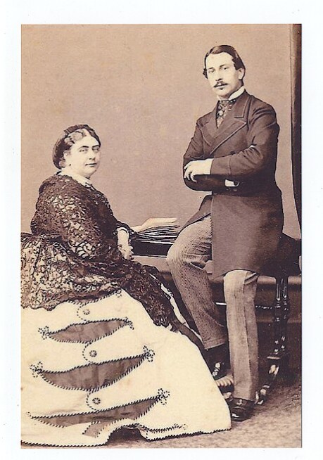 Francis Duke of Teck and Mary Adelaide