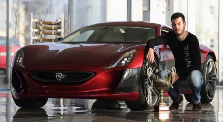 Mate Rimac CEO of Rimac Automobili in Croatia and inventor of Concept One and Concept S supercars