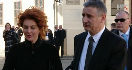 Ana Saric-Karamarko and Tomislav Karamako Photo: vijestihrt.hr