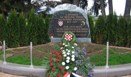 Bleiburg memorial site for Croatian victims of communist crimes
