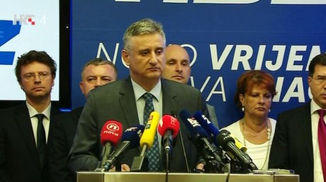 Tomislav Karamarko Leader HDZ/Croatian Democratic Union First Deputy Prime Minister
