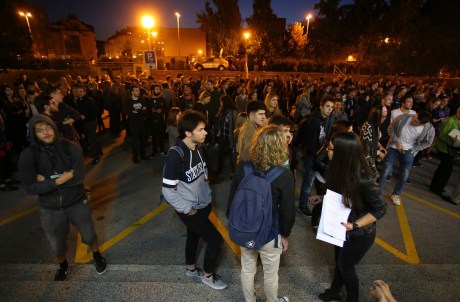 Student protest Zagreb Croatia September 2016 Photo: Jurica Galoic/Pixsell