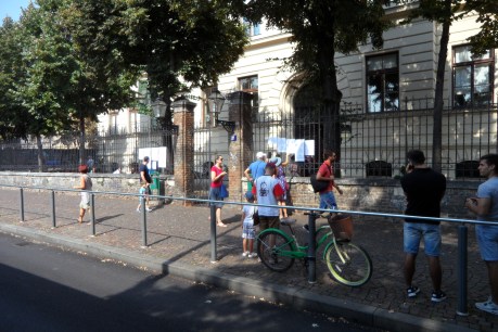 Vrsavska street school Zagreb Croatia Photo: Connor Vlakancic