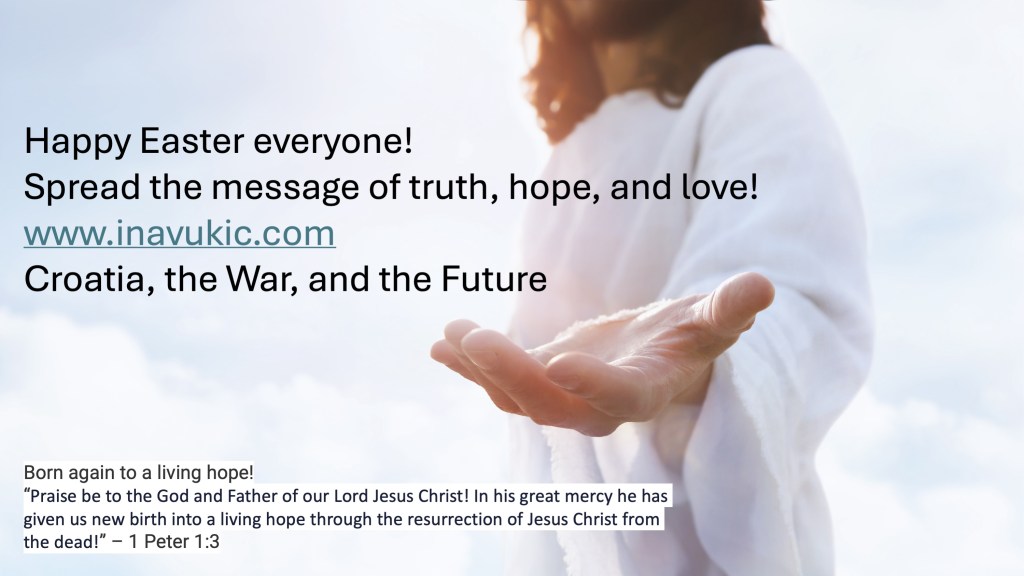 HAPPY EASTER! GLORIOUS CELEBRATION OF RESURRECTION OF JESUS CHRIST ON STREETS OF&nbsp;CROATIA