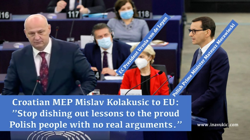 A Croatian Reprimands EU’s Impudence For Supremacy Over National Laws Of Member States&nbsp;￼