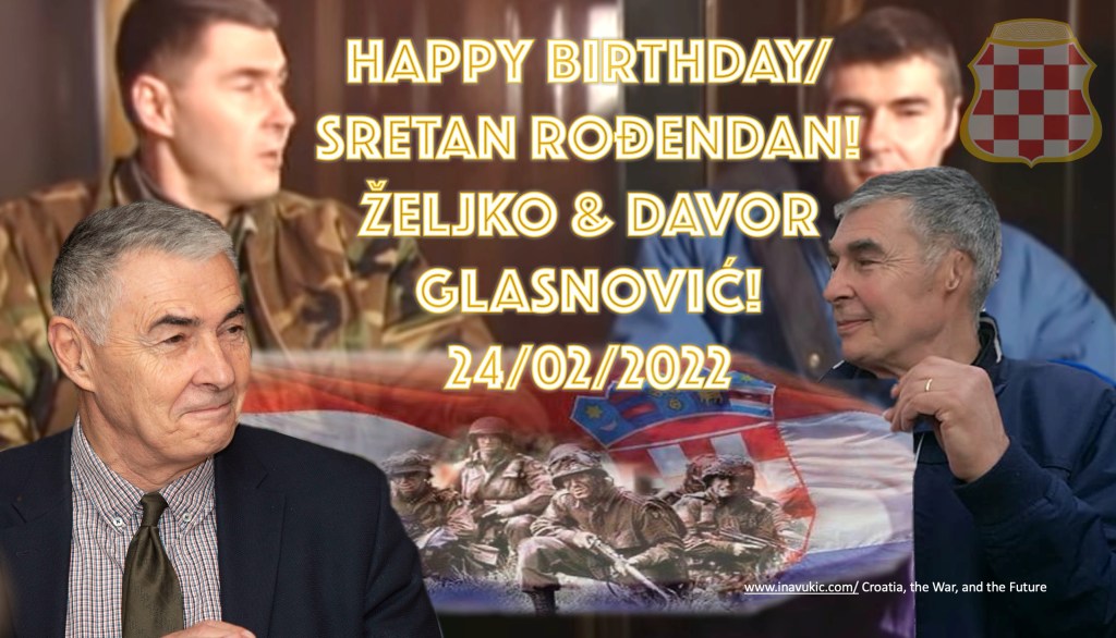 Happy Birthday Zeljko and Davor Glasnovic