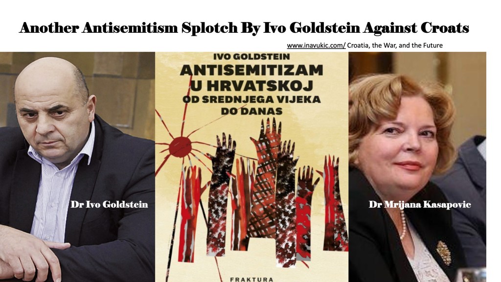 Another Antisemitism Splotch By Ivo Goldstein Against&nbsp;Croats￼
