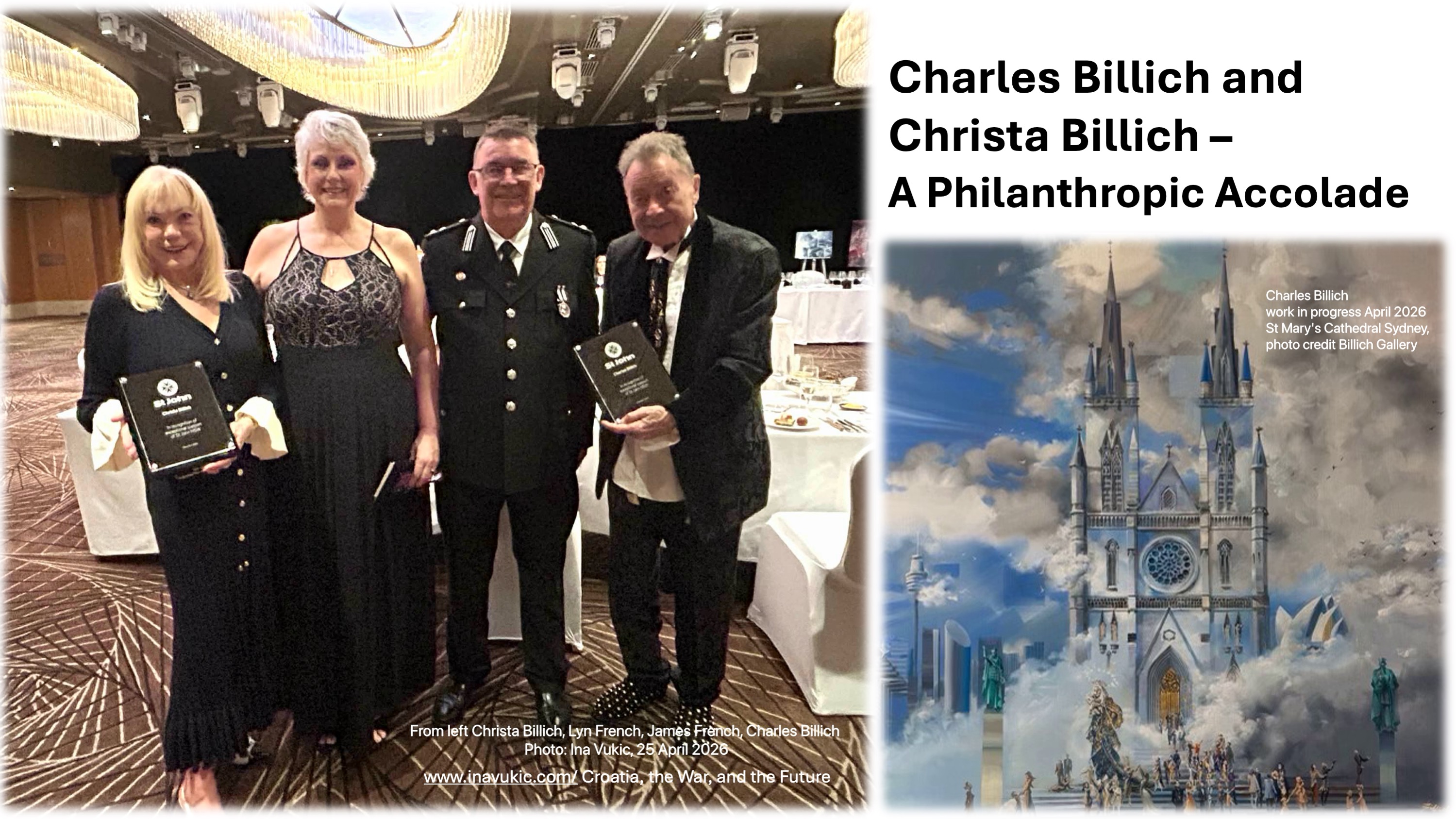Charles Billich and Christa Billich – A Philanthropic Accolade